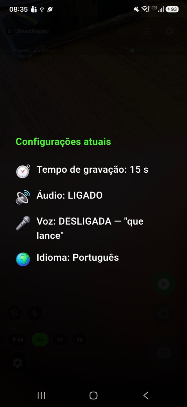 Resumo de config